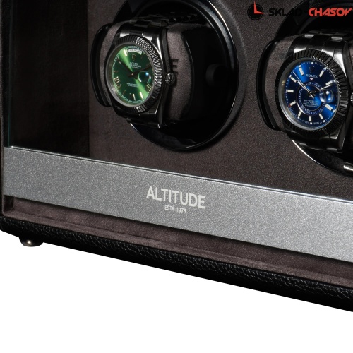 Шкатулка для автоподзавода 2-х часов Altitude E2BG фото фото 5