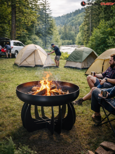 Костровая чаша Факел Лепесток высокий выпуклый 60 фото фото 8