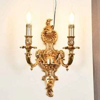 Бронзовое бра Pars Luster W3609/2 фото