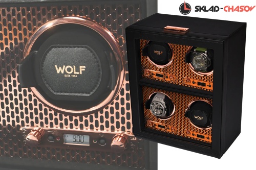 Шкатулка для автоподзавода 4-х часов Wolf4p фото фото 5
