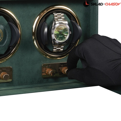 Шкатулка для автоподзавода 4-х часов Badge 04MGR фото фото 5