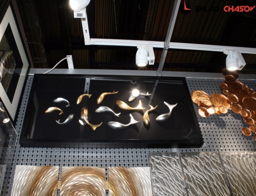 Панно чёрное "Дельфины" фото фото 4