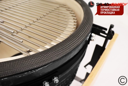 Керамический гриль SG24 PRO CFG 61 см / 24 дюйма (черный) фото фото 6