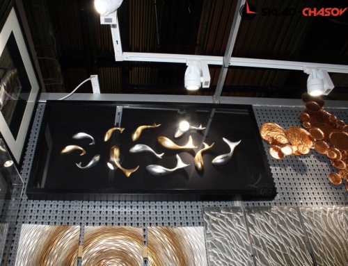 Панно чёрное "Дельфины" фото фото 4