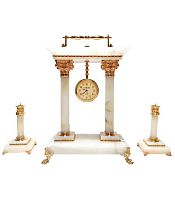 Каминные часы "АМПИР" фото