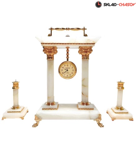 Каминные часы "АМПИР" фото