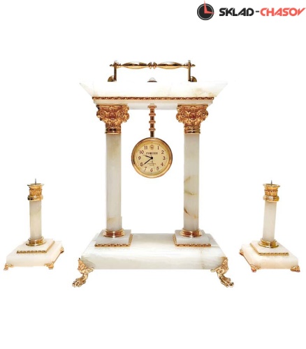 Каминные часы "АМПИР" фото