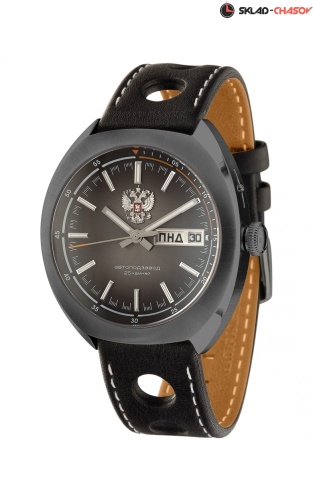 Механические с автоподзаводом Слава "МИР" логотип Герб РФ 5016069/300-2427 фото