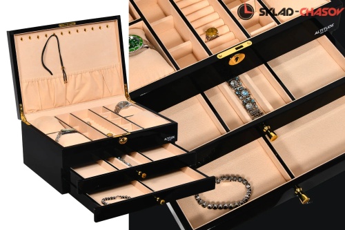 Шкатулка для хранения украшений и часов 501-BC фото фото 4