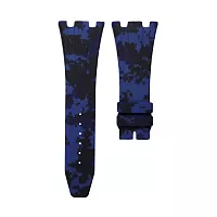 Ремешок Для Часов Blue Digi Camo Ap Royal Oak Offshore 42mm Strap фото