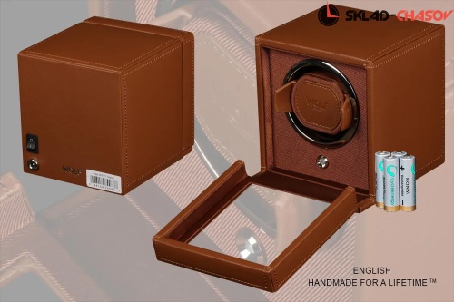 Шкатулка для автоподзавода 1-х часов Wolf 461127 фото фото 5