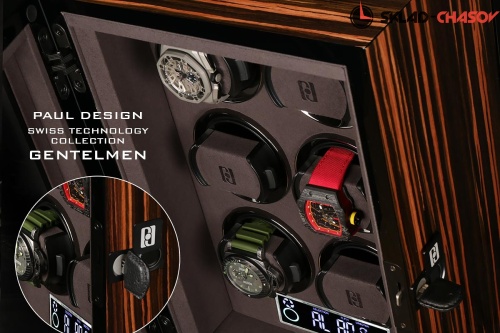 Современная шкатулка с подзаводом для 6 часов Gentlemen 6MAC-N фото фото 4