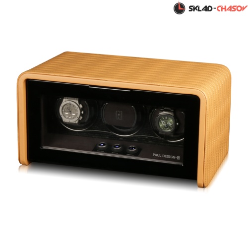 Шкатулка для подзавода 3-х часов Classic3-LBG фото