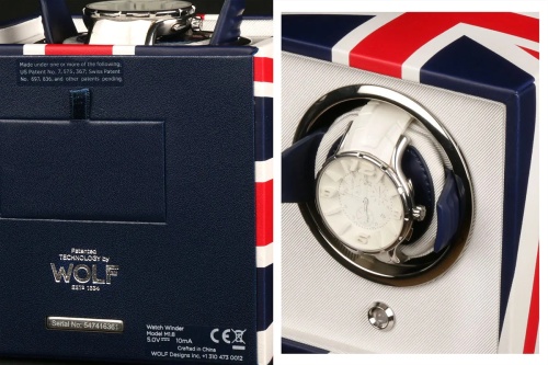 Шкатулка для автоподзавода 1-х часов Wolf 462404 фото фото 2