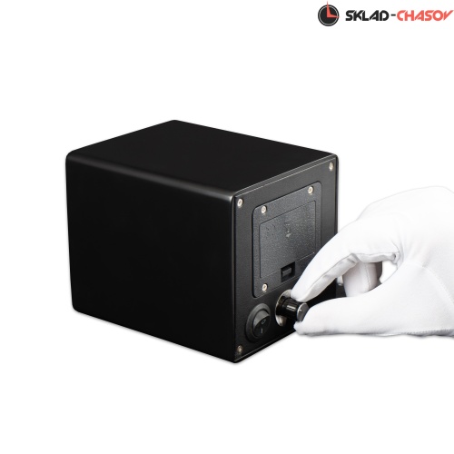 Шкатулка для автоподзавода 1-х часов MAINTAIN 01CUBE-BL фото фото 4