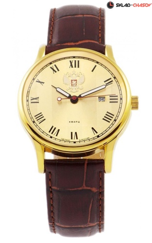 Кварцевые Слава "Традиция" логотип Герб РФ 1409727/2115-300 фото