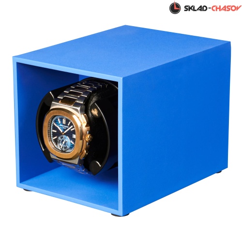 Шкатулка для автоподзавода 1-х часов Altitude A1Blue-PLC фото фото 2