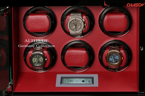 Шкатулка для автоподзавода 6-ти часов Altitude TS6BR фото фото 3