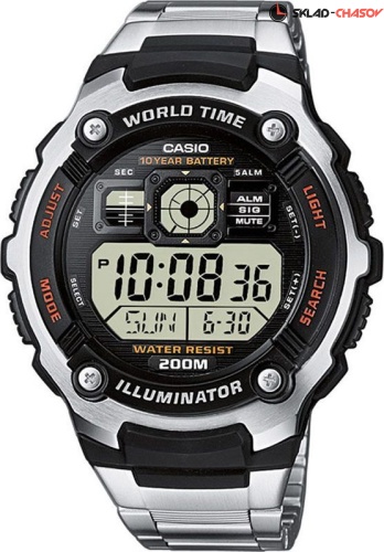 Casio Classic&digital timer AE-2000WD-1A фото