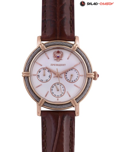 Комплект часов "Президент" Пара 4459478/9459451 фото фото 6