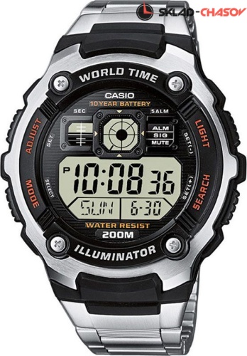 Casio Classic&digital timer AE-2000WD-1A фото