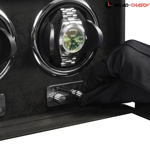 Шкатулка для автоподзавода 3-х часов Badge 03MBL фото фото 5