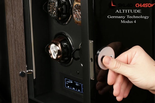 Шкатулка для автоподзавода 4-х часов M1904GB-B фото фото 3