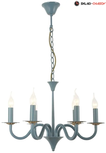 Подвесная люстра Pontone E 1.1.6 BLUE фото