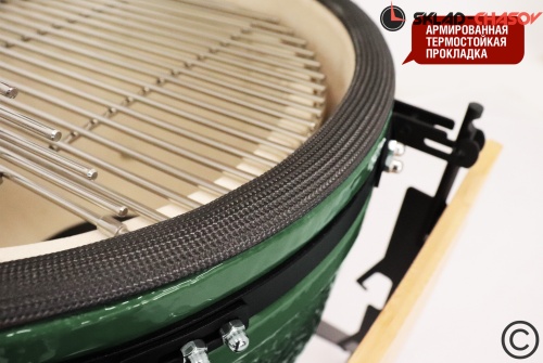 Керамический гриль SG24 PRO CFG 61 см / 24 дюйма (зеленый) фото фото 6