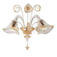 Бра Arte di Murano 6533/A2 Cristallo Oro фото