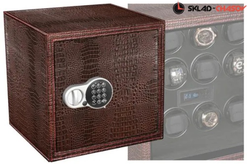 Сейф для автоподзавода 12-ти часов SafeMaster 12BR-CROCO фото фото 3