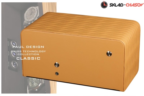 Шкатулка для подзавода 3-х часов Classic3-LBG фото фото 4