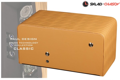 Шкатулка для подзавода 3-х часов Classic3-LBG фото фото 4