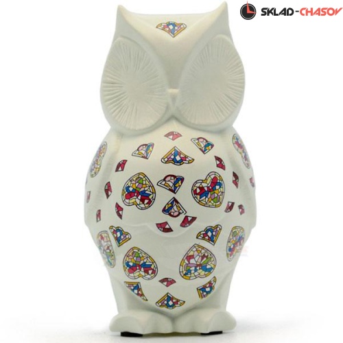 Nadal Статуэтка  763011 Сова белая с декором фото