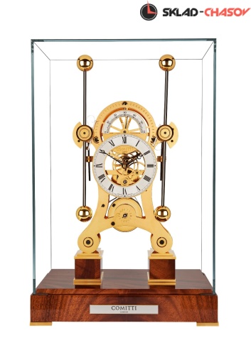 Часы настольные COMITTI GOLD PLATED NAVIGATOR S5076G фото