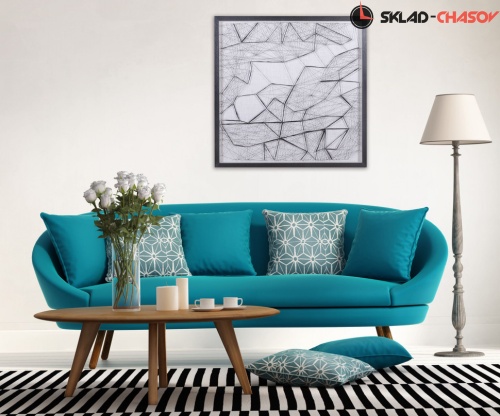 Панно из нейлоновых нитей "Поиск" фото фото 3