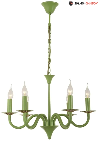 Подвесная люстра Pontone E 1.1.6 GR фото