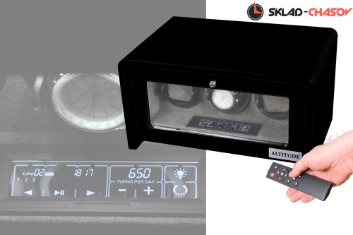 Шкатулка для автоподзавода 3-х часов APC 3 BBR фото фото 5