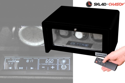 Шкатулка для автоподзавода 3-х часов APC 3 BBR фото фото 5