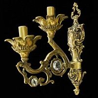 Бра Real Bronze Lamp Art 1*2 фото