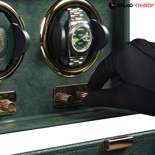 Шкатулка для автоподзавода 3-х часов Badge 03MGR фото фото 5