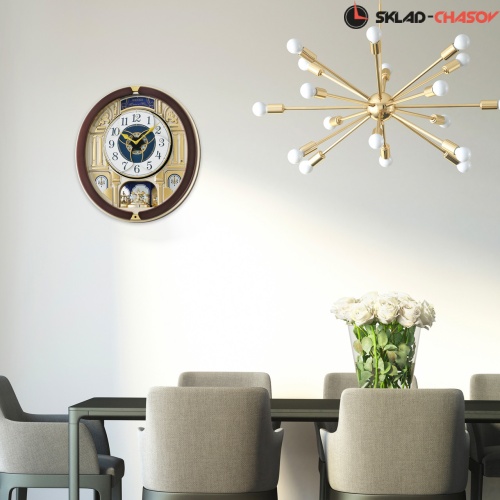 Часы настенные Seiko QXM356B фото фото 6