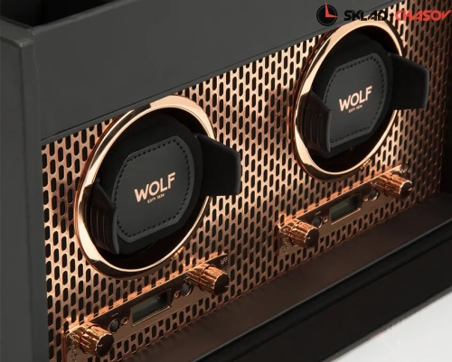 Шкатулка для автоподзавода 2-х часов Wolf 469316 фото фото 3