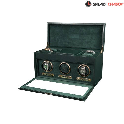 Шкатулка для автоподзавода 3-х часов Wolf 792341 фото фото 26