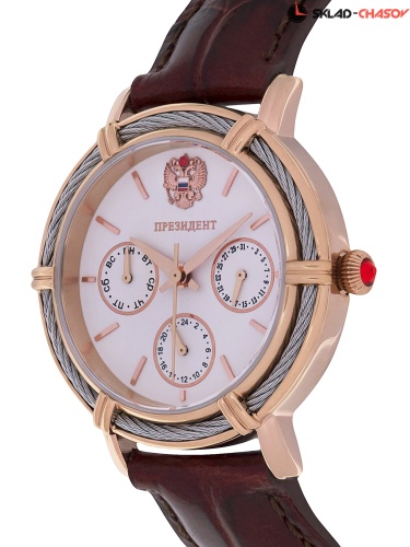 Комплект часов "Президент" Пара 4459478/9459451 фото фото 7