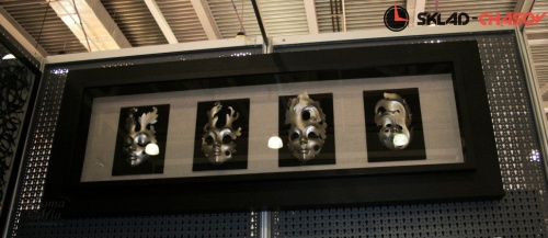 Настенное панно "4 маски" фото фото 6