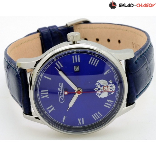 Кварцевые Слава "Традиция" логотип Герб РФ 1401720/2115-300 фото фото 4