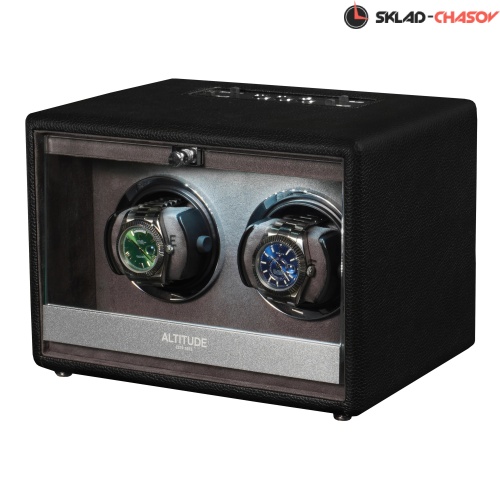 Шкатулка для автоподзавода 2-х часов Altitude E2BG фото фото 2