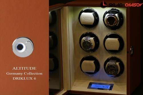 Шкатулка Altitude для подзавода 6-х часов P6BRW-FL фото фото 6