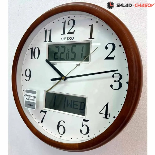 Часы настенные Seiko QXL012B фото фото 5
